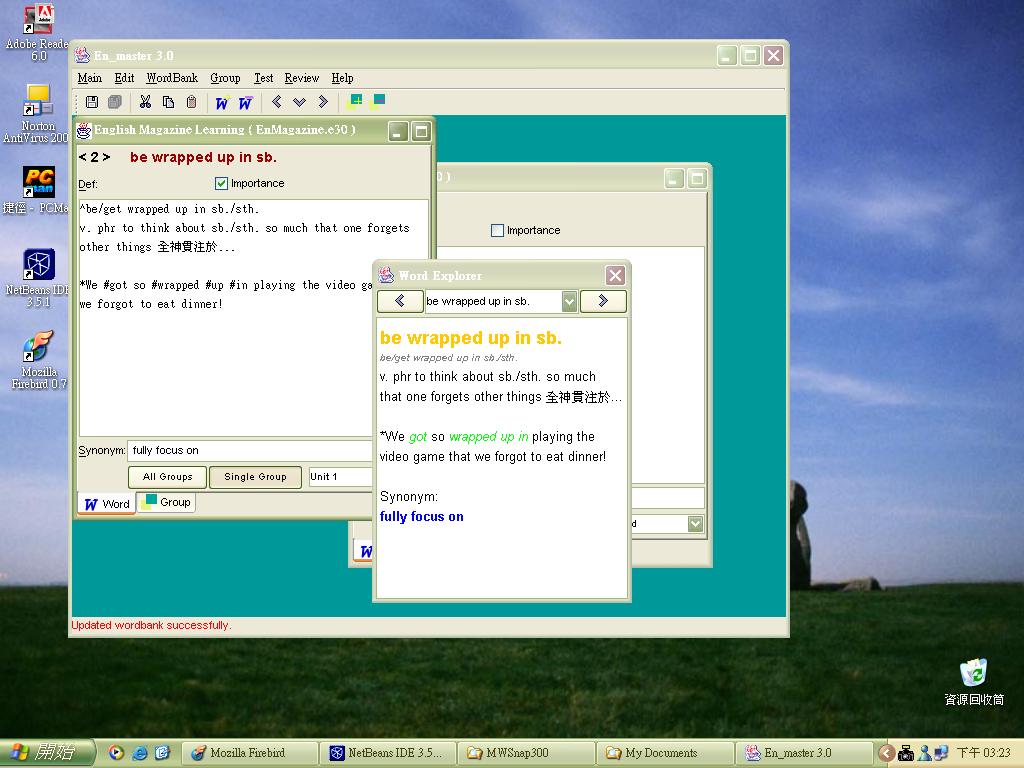 EnMaster 3.0 on Microsoft Windows XP